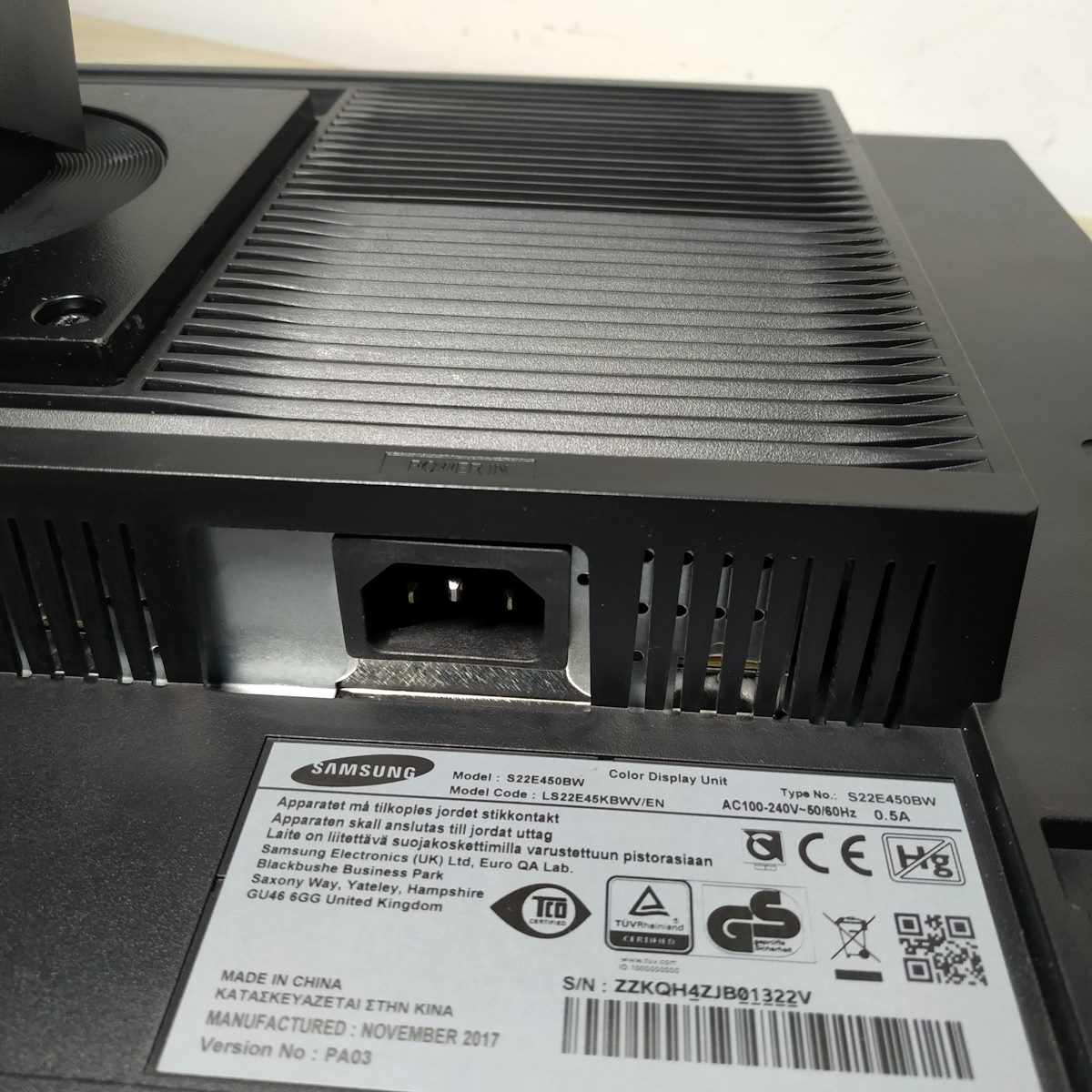 Монитор б/у 22" Samsung S22Е450BW в магазине Angar.kh.ua 9 