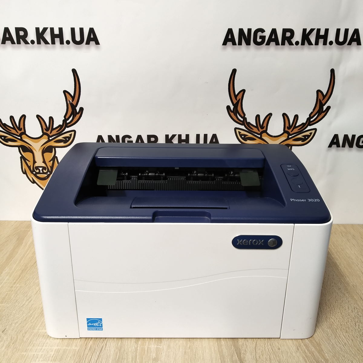 Принтер б/у лазерный ч/б Xerox phaser 3020 1 