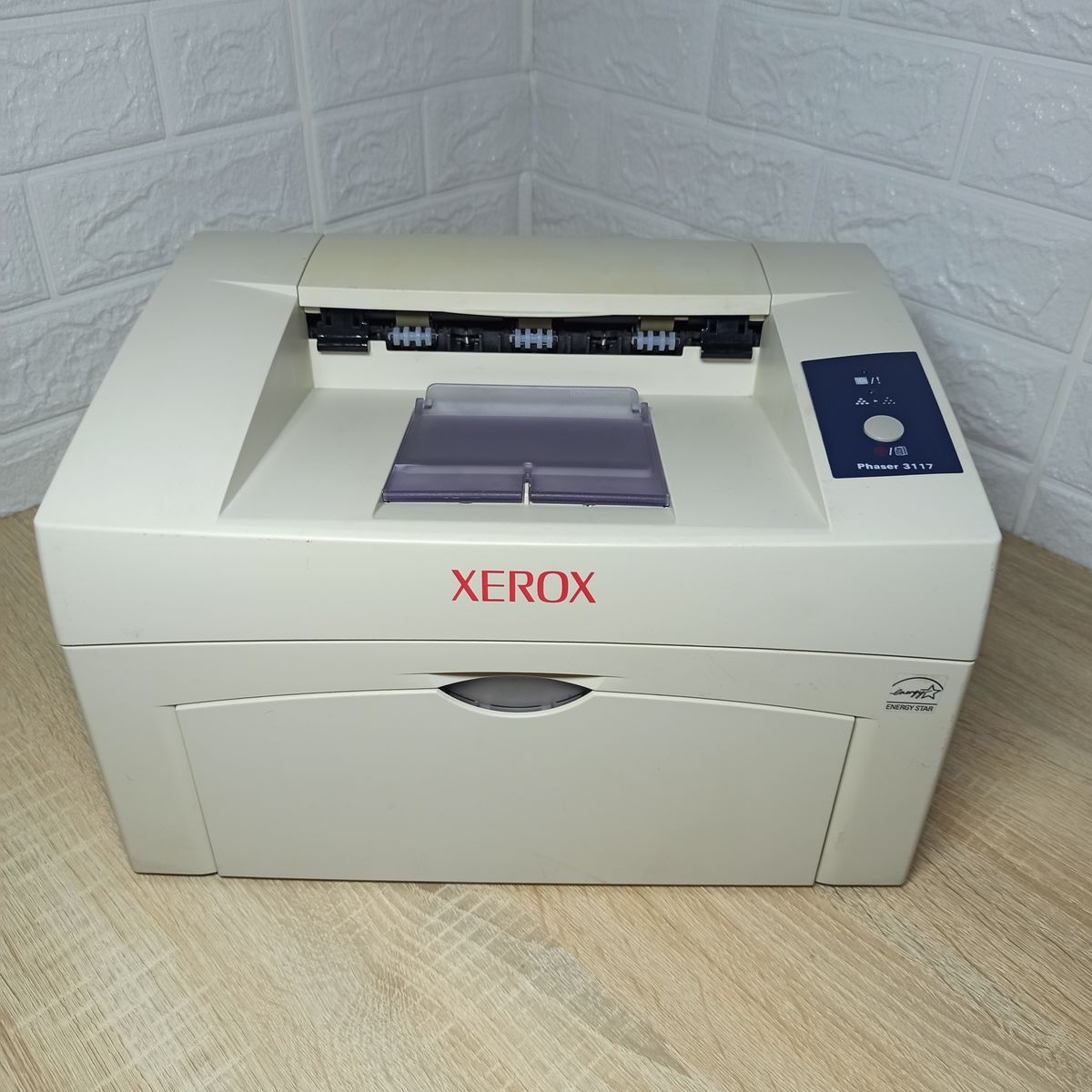 Принтер б/у лазерный ч/б Xerox Phaser 3117 1