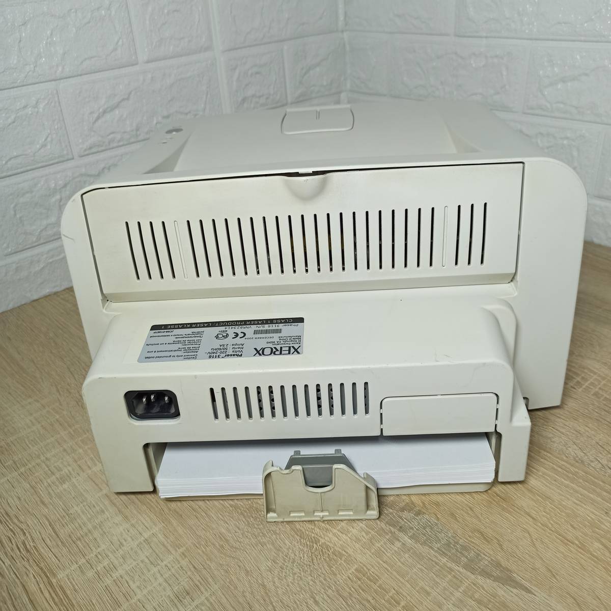 Принтер б/у лазерный ч/б Xerox Phaser 3116 4