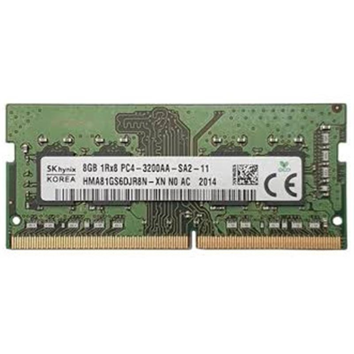 Модуль пам`ятi SO-DIMM 8GB/3200 DDR4 Hynix (HMA81GS6DJR8N-XN) в магазине Angar.kh.ua  